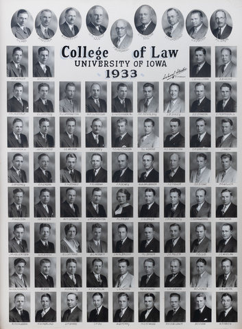 Class of 1933 class composite photo