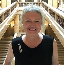 Professor Lea VanderVelde at the Wisconsin State Capitol