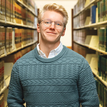 Elliott Abromeit, smiling for the camera