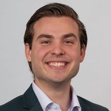 West Connors, posing for a headshot against a white background