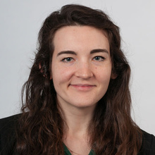 Erin Frith posing for a headshot