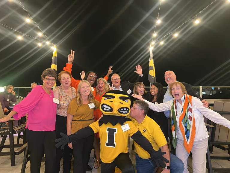 Alumni celebrate Reunion on the roof top of The Heights Hotel