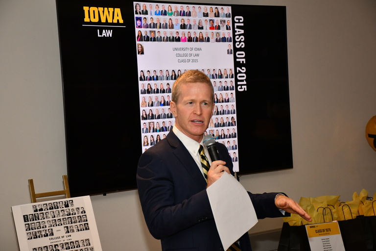 Dean Pettys speaks during Reunion 2025. 