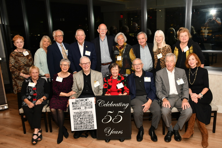 Iowa Law alumni celebrate 55 years since graduating