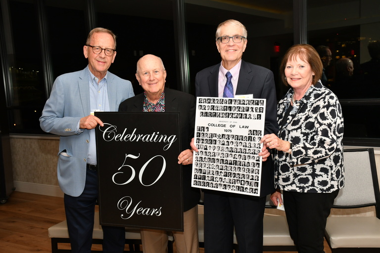Iowa Law alumni celebrate 50 years since graduating