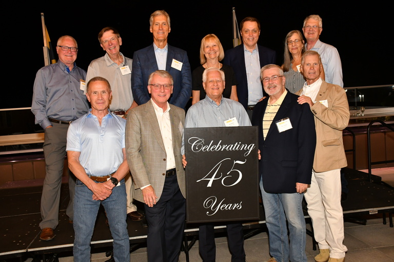Alumni celebrate 45 years since graduating