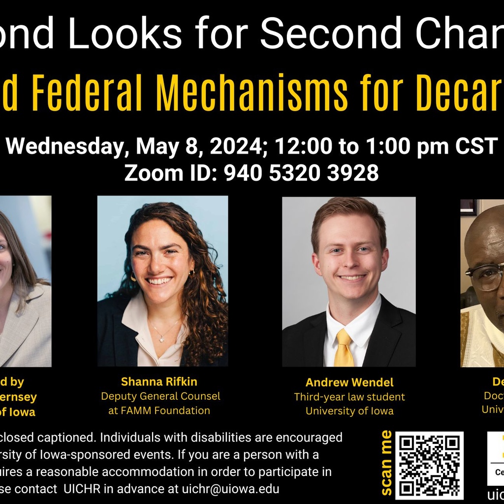 Second Looks for Second Chances: State and Federal Mechanisms for Decarceration promotional image