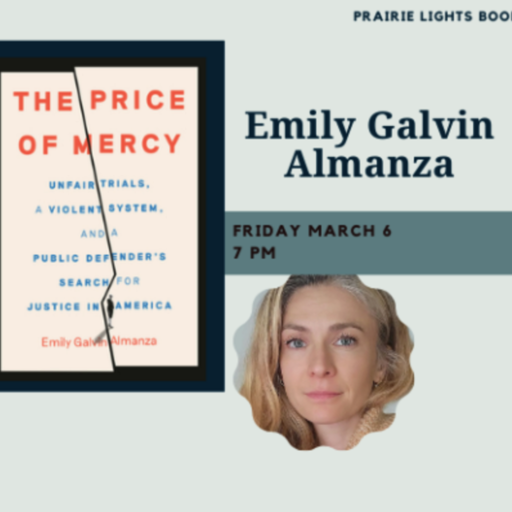 Emily Galvin Almanza reading - The Price of Mercy  promotional image