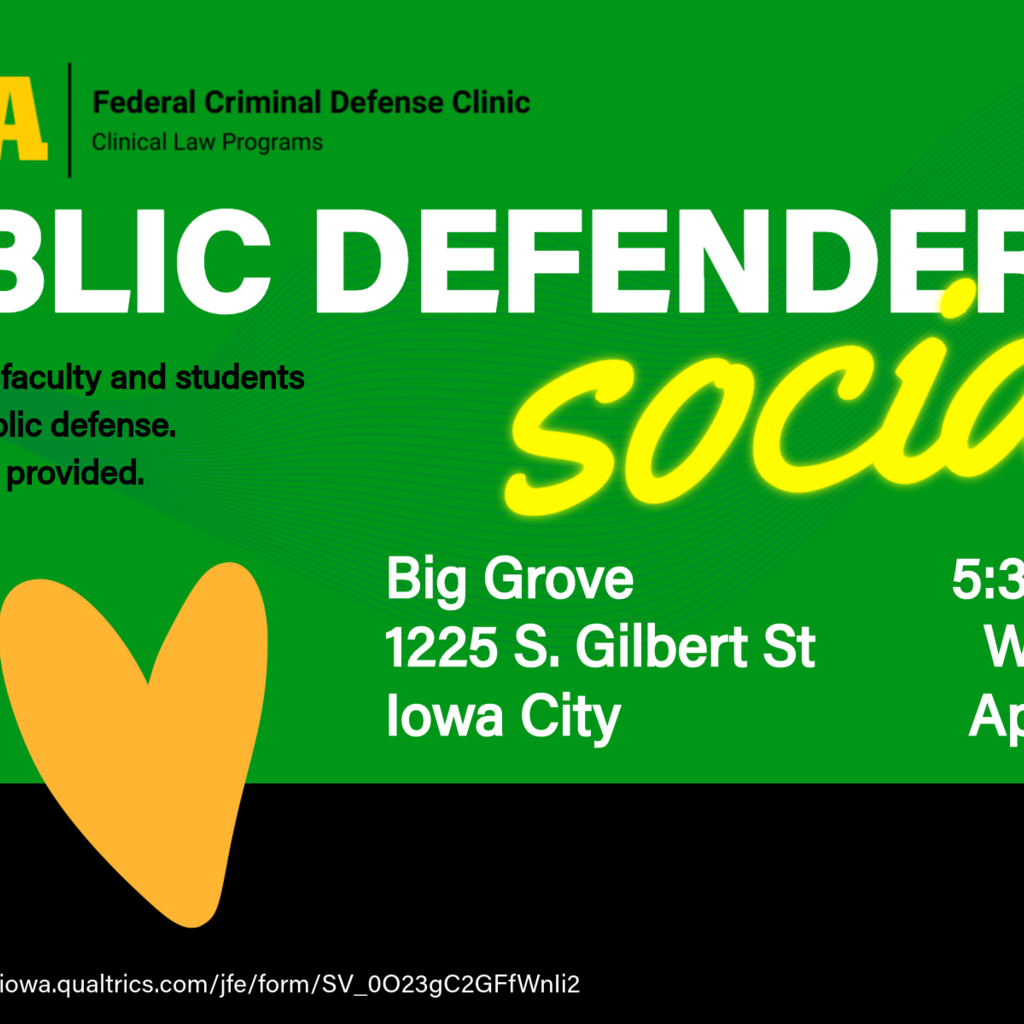 Public Defender Social promotional image